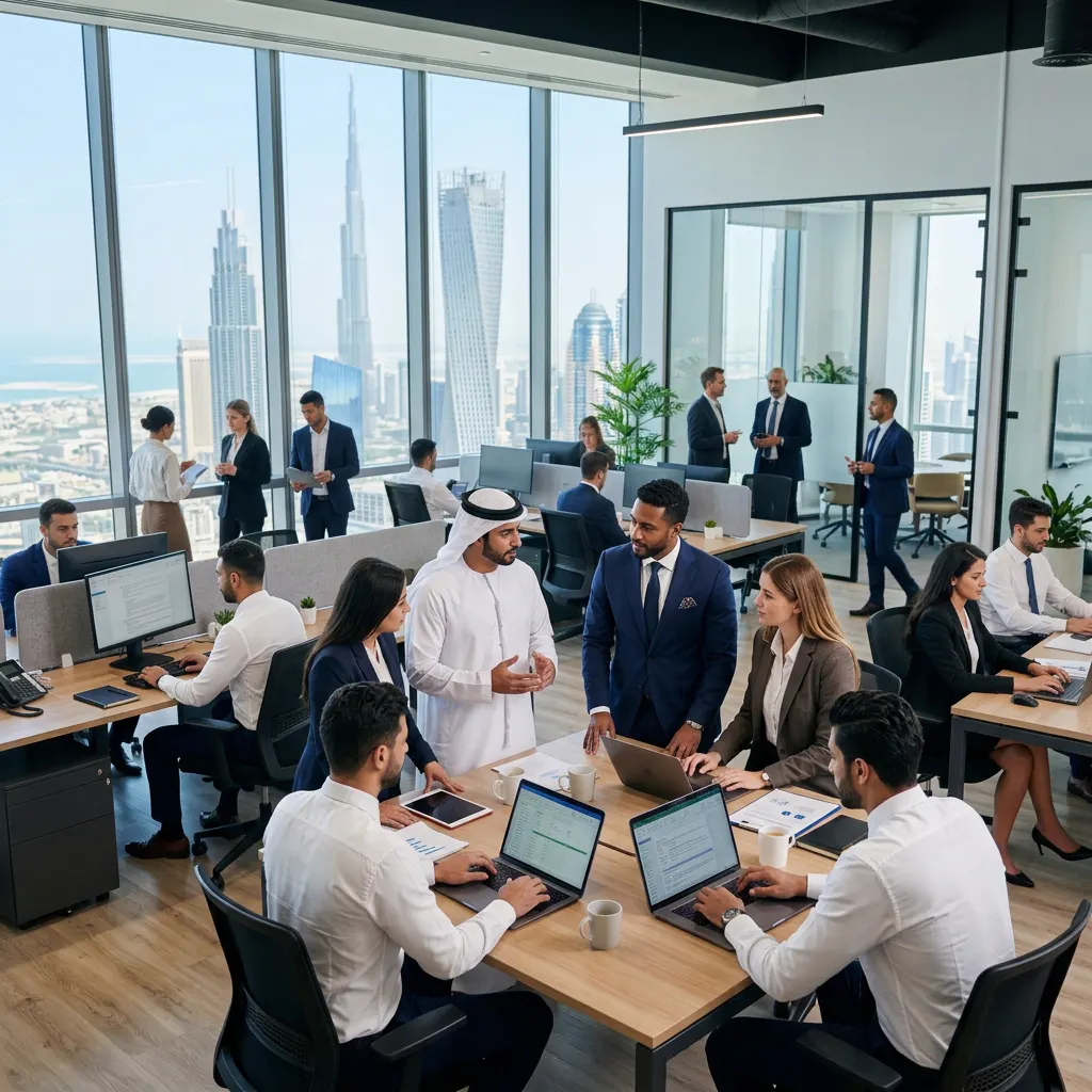 Corporate and Administration workforce UAE